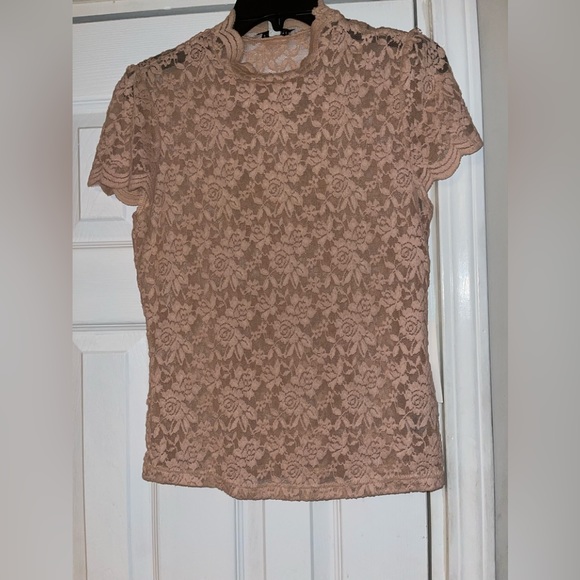 NWT, Haute Monde Lace Top, Size Large - Picture 1 of 4